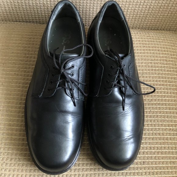 SAS Men\'s Aden Black Leather  Oxford Lace Up Shoes main image 10